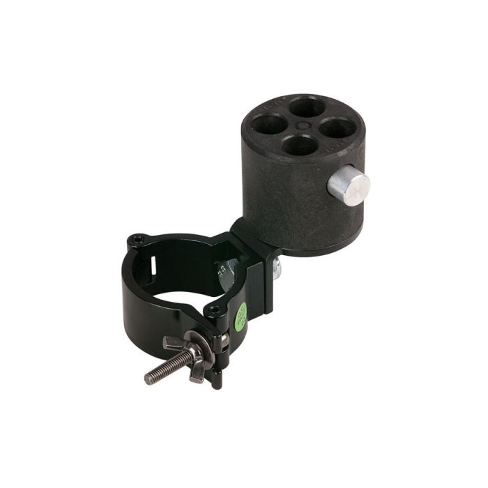 Showtec Angled bracket with 4-way con. en 50 mm halve koppeling
