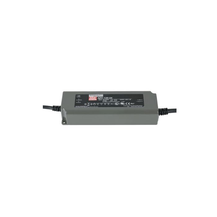 Meanwell Power Supply 120 W 24 VDC MEAN WELL NPF-120-24