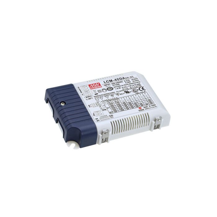 Meanwell Universele LED Driver 40 W MEAN WELL LCM-40DA