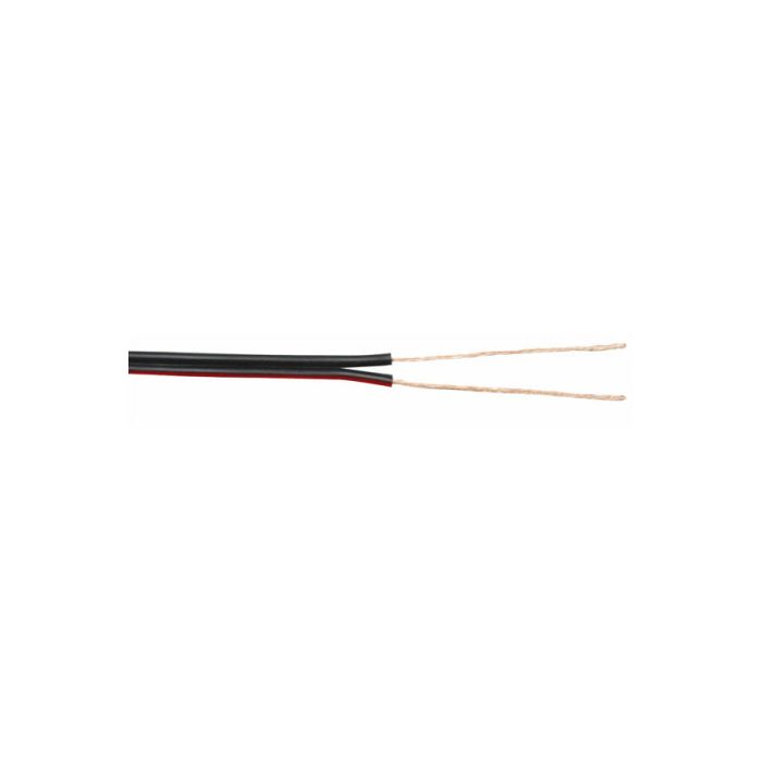 Dap SPE 275 Speakerkabel 2 polig rood zwart 0,75mm per meter