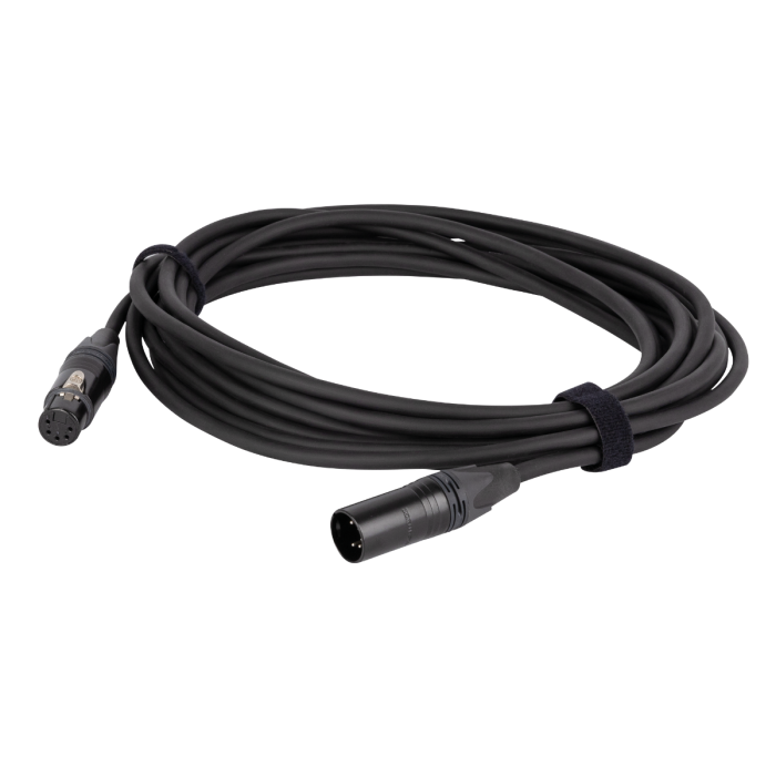 DAP FLN85 Quad DMX & AES/EBU Cable Neutrik NC5-BAG Series 10 mtr