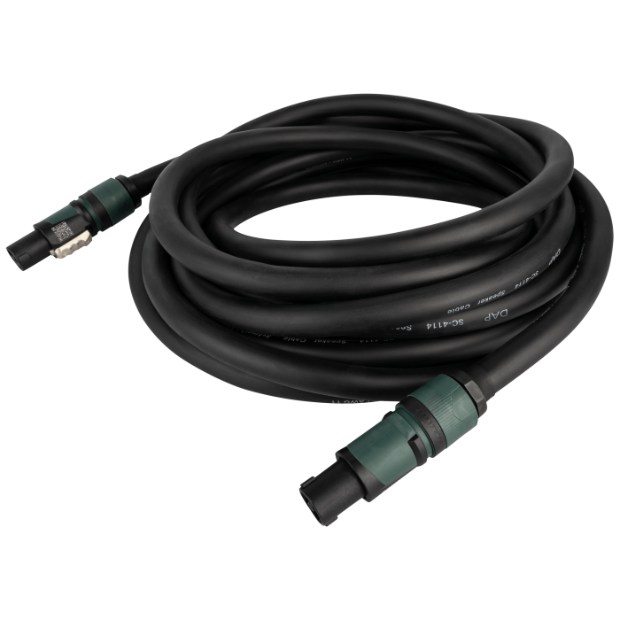 DAP FSN15 - speakON NL4 naar speakON NL4 - 4x 4 mm2 - Neutrik 20mtr