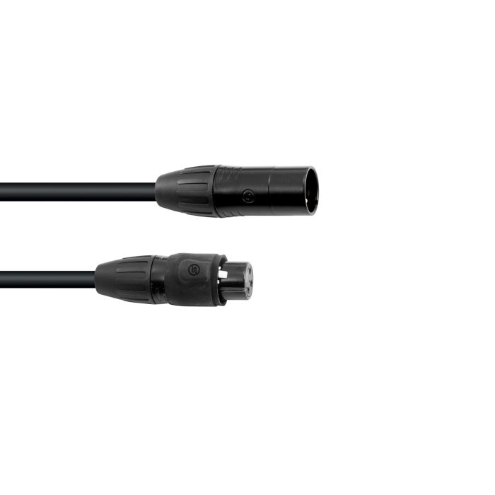 EUROLITE DMX cable SEC-1 IP65 3pin 20m black