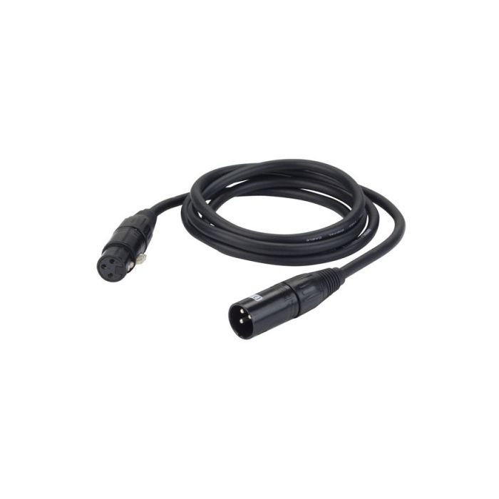 Dap XLR Microfoonkabel digital AES- EBU norm black 10 mtr