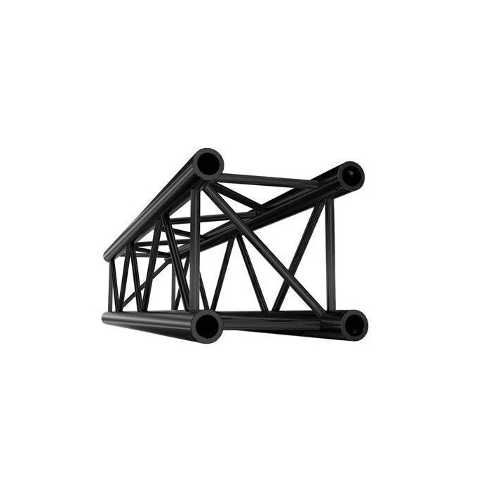 Milos QTU4000 BLACK Straight 4000mm Vierkant truss Black