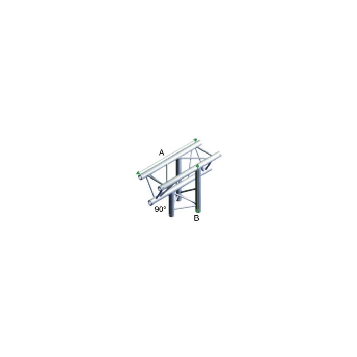 Milos ATU37 - GT30023 Driehoek Truss T-Cross Up/Down 3-Way