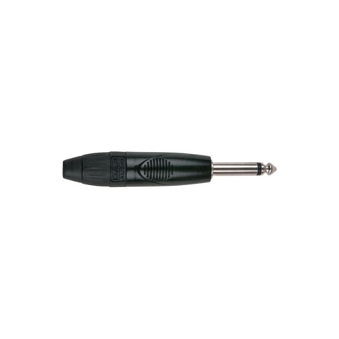 Dap 6.3mm Jack X-type Mono with black endcap Black housing