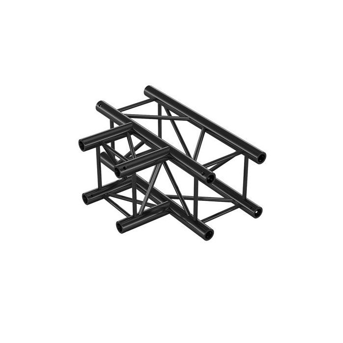 Milos QTVF35|3WAYT BLACK T-Cross 3-way Pro-30 Square HD F Truss