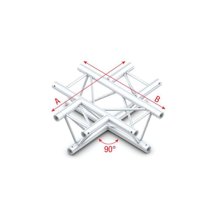 Milos ACB41 - PT30016 kruis 4-way horizontal Pro-30 Triangle P Truss