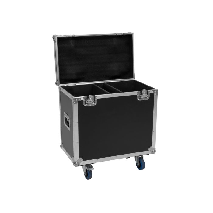 ROADINGER Flightcase 2x IP TMH-H420 with wheels