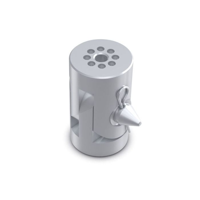 Milos HINGEQB-UNI Single Tube Hinge without half connectors