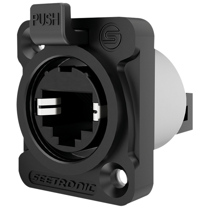 Seetronic RJ45 Chassis Locking receptacle - IP65