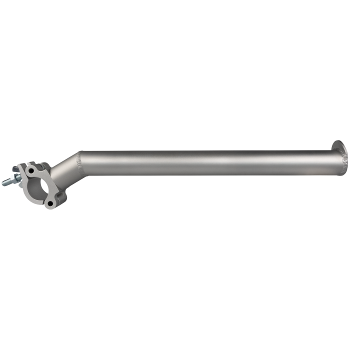 Showgear Arm Coupler met hoek - Kort WLL: 50 kg - Zilver allu