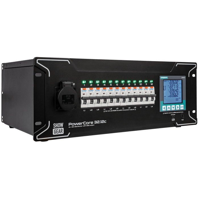 Showgear PowerCore 32.12c 1+ 11x CEE 16A