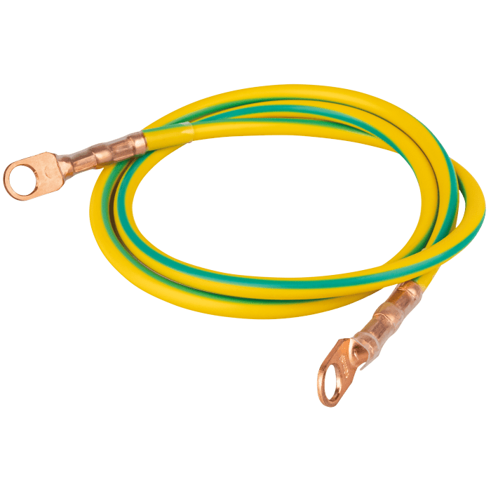 Showgear PowerCore Grounding Cable 0.5 m, 25 mm², M10 eyelets