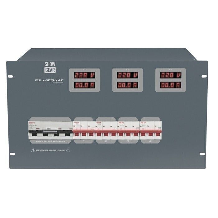 Showgear PSA-125A4C Krachtstroom verdeler