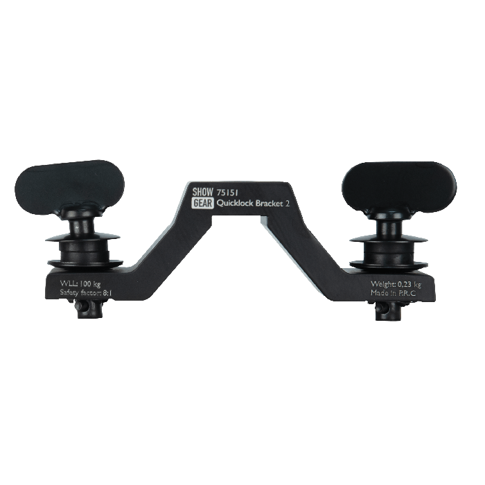 Showgear QuickLock Bracket 2
107 mm centre-to-centre distance