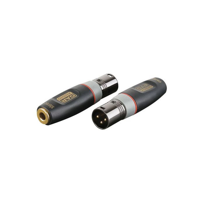 XGA35 - XLR Male 3polig naar stereo jack female verloop gebalanceerd