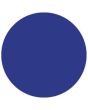 Showgear Colour Roll 122 x 762 cm Donkerblauw