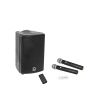 OMNITRONIC Set WMAS-08BT MK2 wireless PA system + UWM-2HH USB Wireless mic set