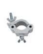 Showtec Half Coupler 300kg Silver, for 50mm tube