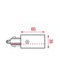 Artecta 1-Phase Feed-In Connector Wit (RAL9003)