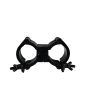 EUROLITE DEC-30D Clamp black for 35mm Double coupler for 35 mm tube