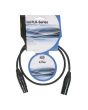 DAP FLX0175 Gebalanceerde XLR kabel   0,75 mtr  X-type connectoren