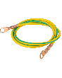 Showgear PowerCore Grounding Cable 0.5 m, 25 mm², M10 eyelets