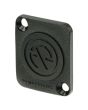 Neutrik Dummy-plate to cover D-shape cut outs
