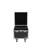 ROADINGER Flightcase PRO 2x IP Mega SWING with wheels