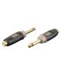 XGA06 - RCA Female naar Jack Male mono verloop stekker cinch / Jack