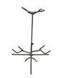 DIMAVERY Gitaarstandaard 3-voudig black