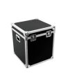 Flightcase voor spiegelballen

     Ontwikkeld voor 5010110A spiegelbol 50 cm met veiligheidsoogje of meestal als opbergkoffer
     Hoogwaardige verwerking met gelaagd hout met meerdere lagen, zwart gelamineerd
     Twee delen (niet scheidbaar)
     